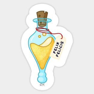 Felix Felicis ~ Wizard school Sticker